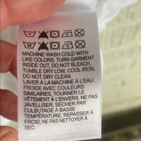 Lucky Brand white Lace tank Top like new maybe worn once - Picture 6 of 6